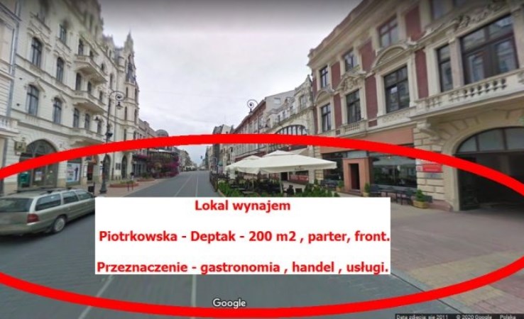 lokal na wynajem - Łódź, Śródmieście, Deptak, Piotrkowska