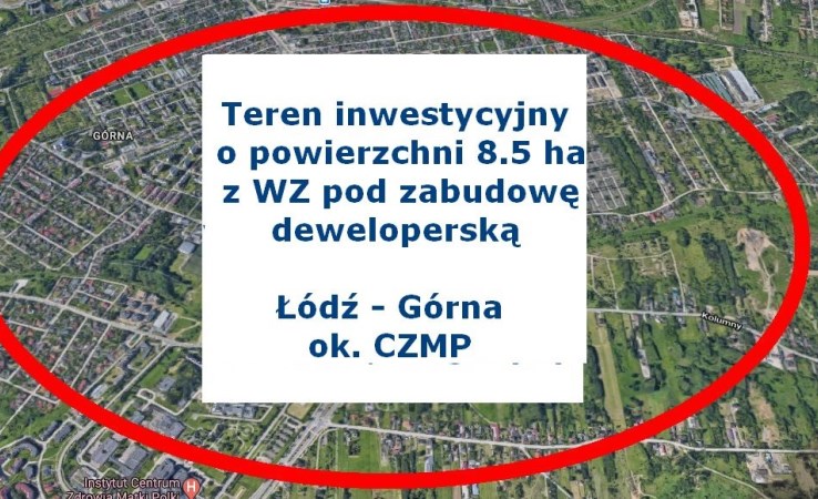 działka na sprzedaż - Łódź, Górna, Kolumny