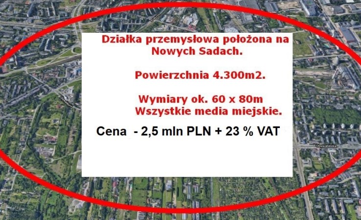 działka na sprzedaż - Łódź, Polesie, Nowe Sady
