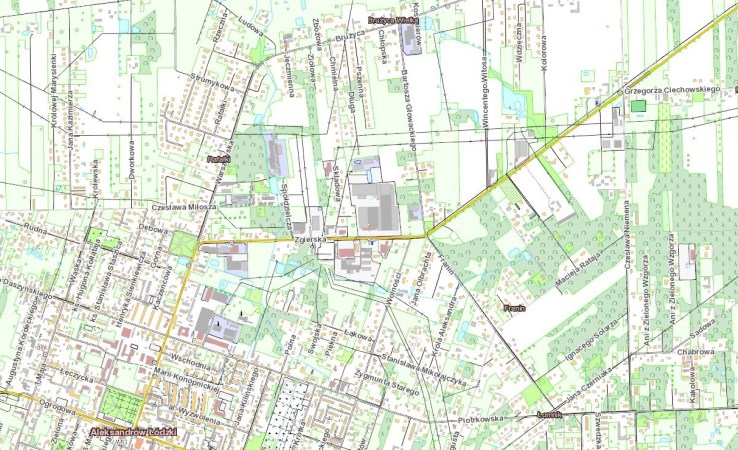 działka na sprzedaż - Aleksandrów Łódzki