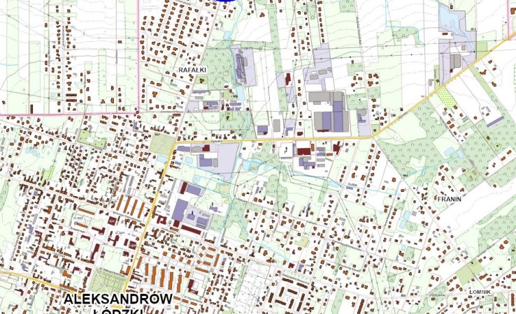 działka na sprzedaż - Aleksandrów Łódzki, Ludowa